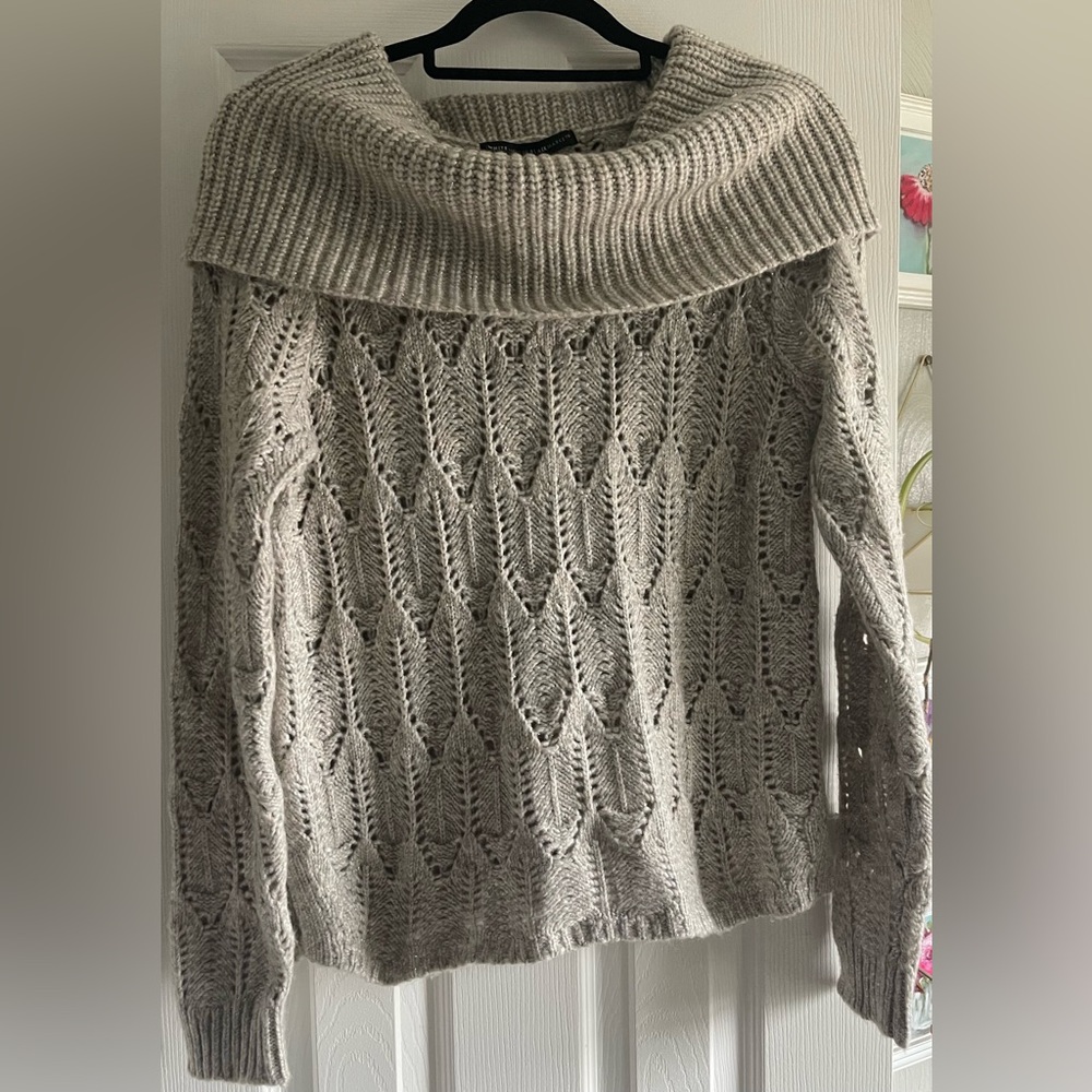 White House Black Market glitteringg sweater